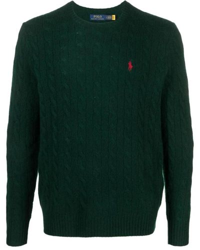 Ralph Lauren Round-Neck Knitwear - Green