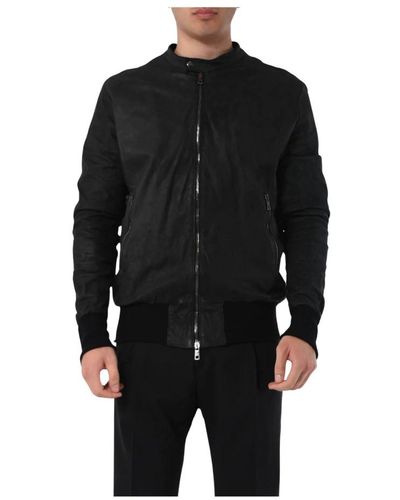 Giorgio Brato Jackets > bomber jackets - Noir
