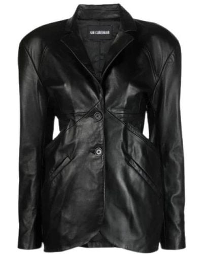 Han Kjobenhavn Leather Jackets - Black
