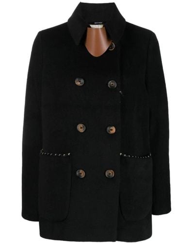 Bazar Deluxe Manteaux en laine - Noir
