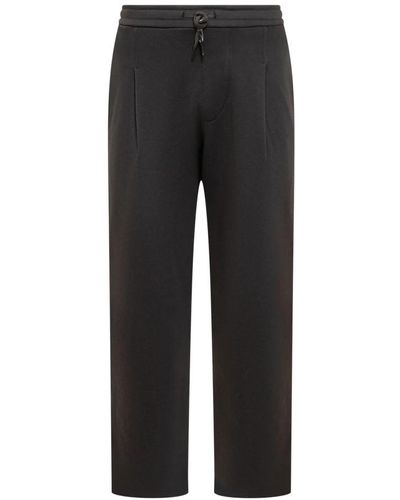 A PAPER KID Trousers > straight trousers - Noir