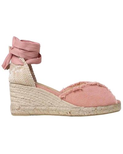 Castañer Stilvolle espadrille sandalen für frauen - Pink