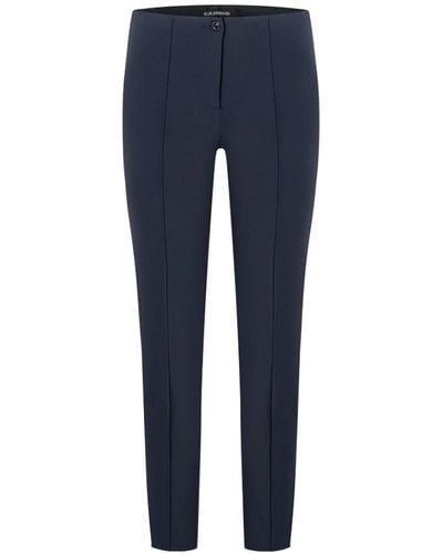 Cambio Slim-fit trousers - Blu