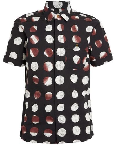 Vivienne Westwood Short Sleeve Shirts - Black