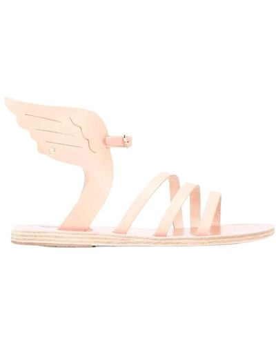 Ancient Greek Sandals Flat Sandals - Pink