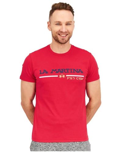 La Martina T-shirts - Rot