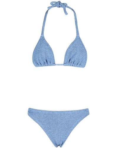 Hunza G Stilvolles bikini-set für frauen - Blau