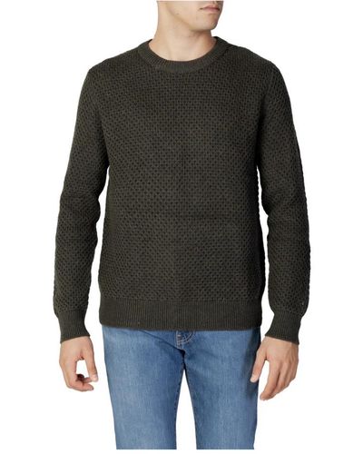 SELECTED Round-Neck Knitwear - Black