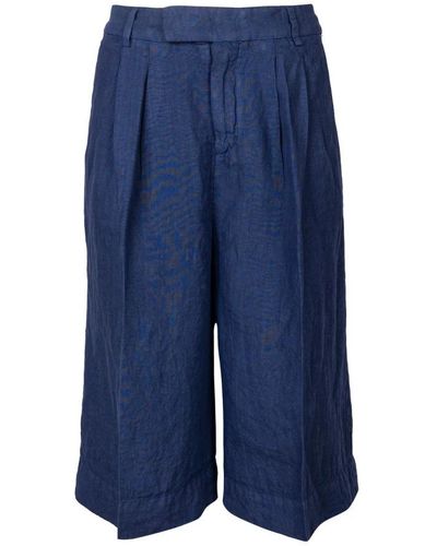 BRIGLIA Long Shorts - Blue