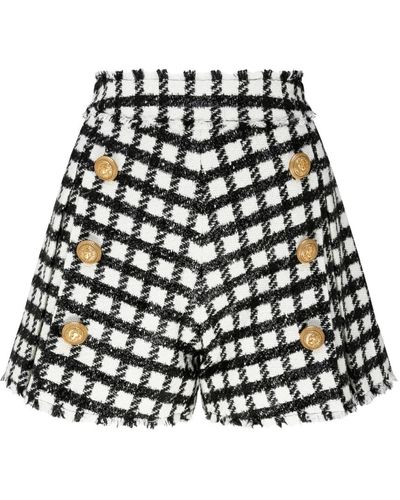 Balmain Shorts > short shorts - Noir