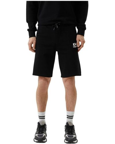 Karl Lagerfeld Casual Shorts - Black