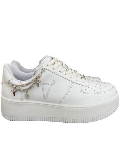 Windsor Smith Zapatillas blancas de moda - Blanco
