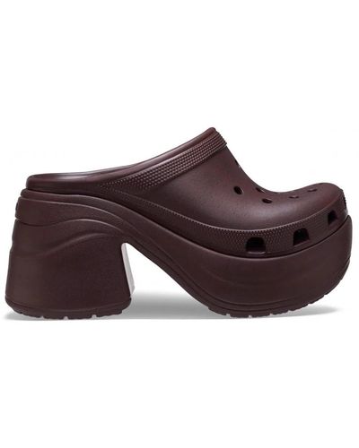 Crocs™ Shoes > heels > heeled mules - Marron
