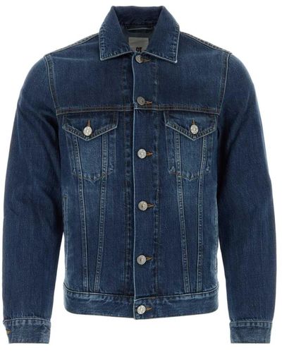 PT Torino Jackets > denim jackets - Bleu