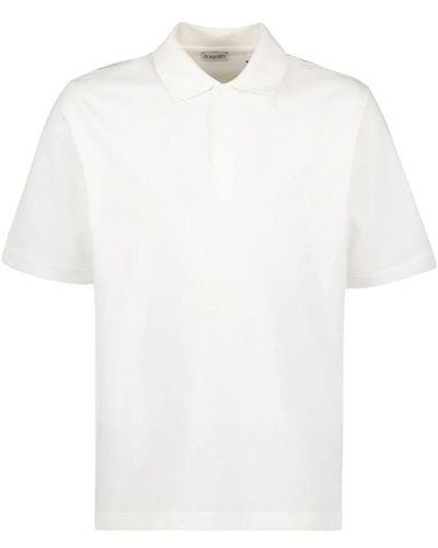 Burberry Klassisches polo shirt - Weiß