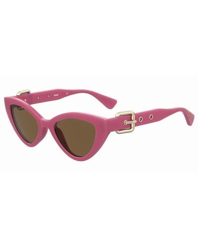 Moschino Trendige sonnenbrille - Pink