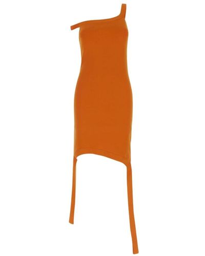 JW Anderson Short Dresses - Orange