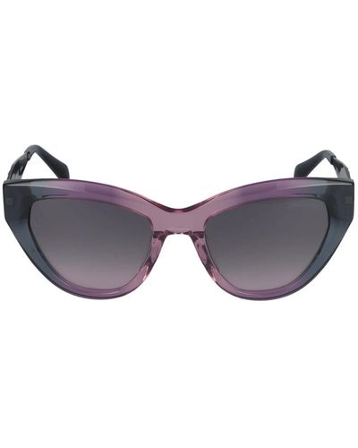 Blumarine Stylische sonnenbrille sbm828,stilvolle sonnenbrille sbm828 - Lila