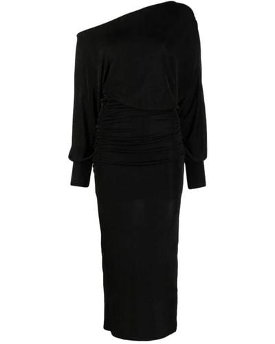Essentiel Antwerp Vestido largo elástico equal-bl 25 - Negro