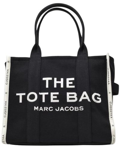 Marc Jacobs Schwarze canvas iconic tote tasche,bags