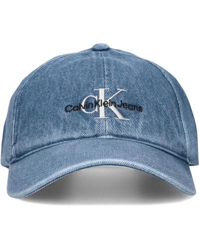 Calvin Klein Denim cap - Blau