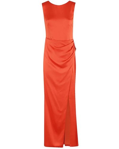 Jonathan Simkhai Abendkleid mit offenem rücken - Rot