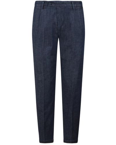 Re-hash Slim fit chino style denim jeans - Blau