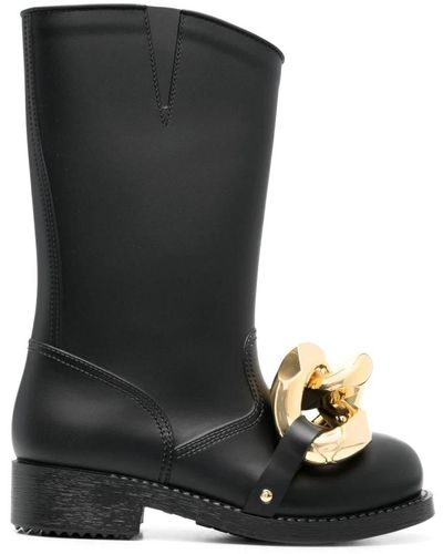JW Anderson Shoes > boots > high boots - Noir