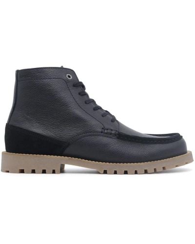 BOSS Lace-Up Boots - Blue