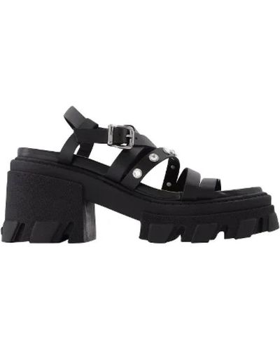 Ganni High Heel Sandals - Black