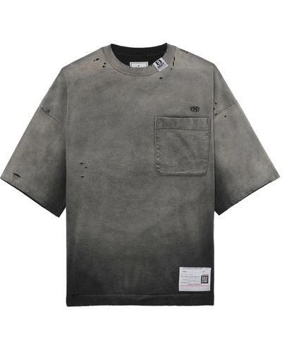 Maison Mihara Yasuhiro T-Shirts - Gray