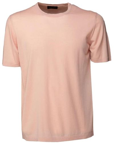 Roberto Collina T-Shirts - Pink