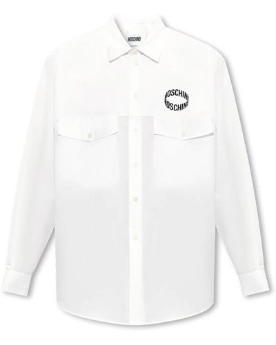 Moschino Magliette con logo - Bianco