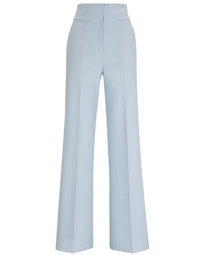 BOSS Wide trousers - Azul