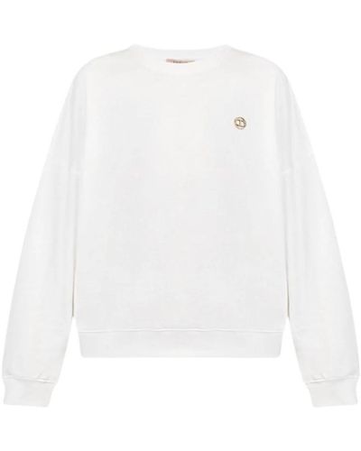 Twin Set Sweatshirts - White