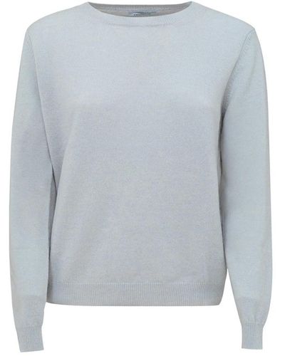 Malo Round-Neck Knitwear - Gray