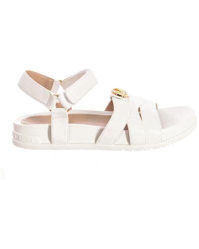 Liu Jo Shoes > sandals > flat sandals - Blanc