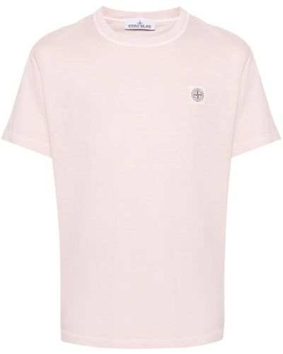 Stone Island T-shirts - Pink