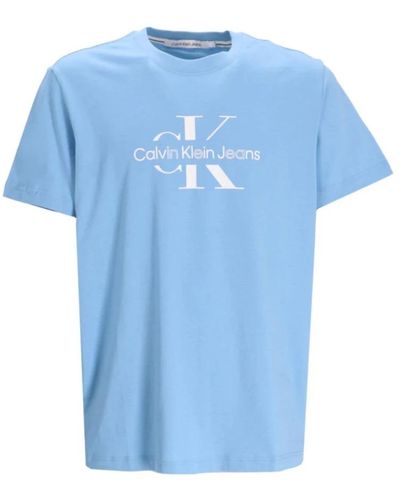 Calvin Klein Klare blaue t-shirts und polos
