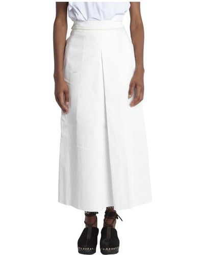 Jejia Midi Skirts - White