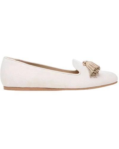 Charles Philip Shoes > flats > loafers - Blanc