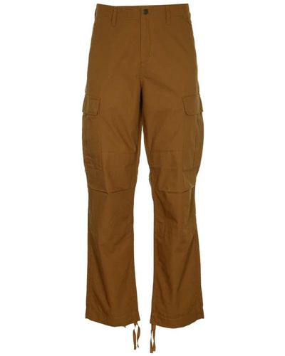Carhartt Straight Trousers - Brown