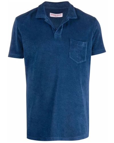 Orlebar Brown Polo shirts - Blau