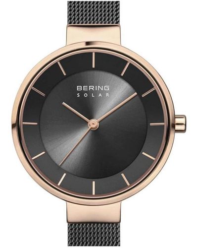 Bering Orologio da donna in acciaio al quarzo - Metallizzato