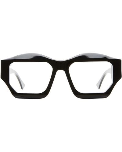 Kuboraum Stilosi occhiali da sole con montatura quadrata - Nero
