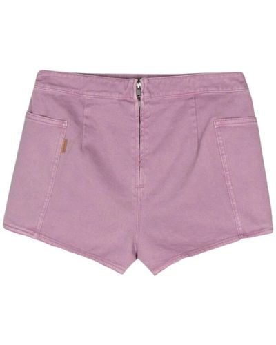 Max Mara Short Shorts - Purple