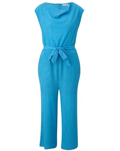 S.oliver Stylischer jumpsuit für sommerlaune - Blau