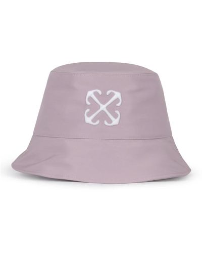 Off-White c/o Virgil Abloh Burnished lilac white arrow bucket hat