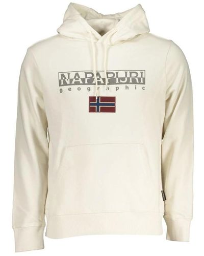 Napapijri Hoodies - Weiß