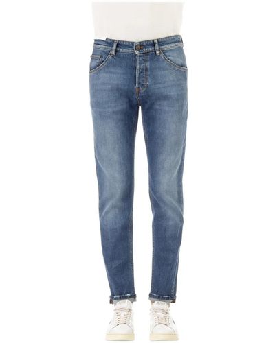 PT Torino Reggae fit slim-fit jeans - Blau